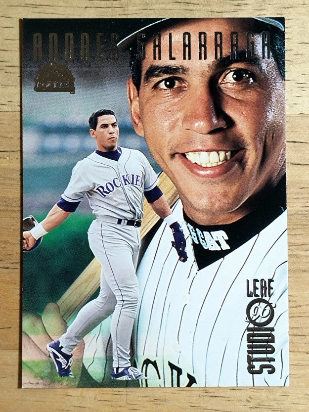 1996 Studio #124 Andres Galarraga