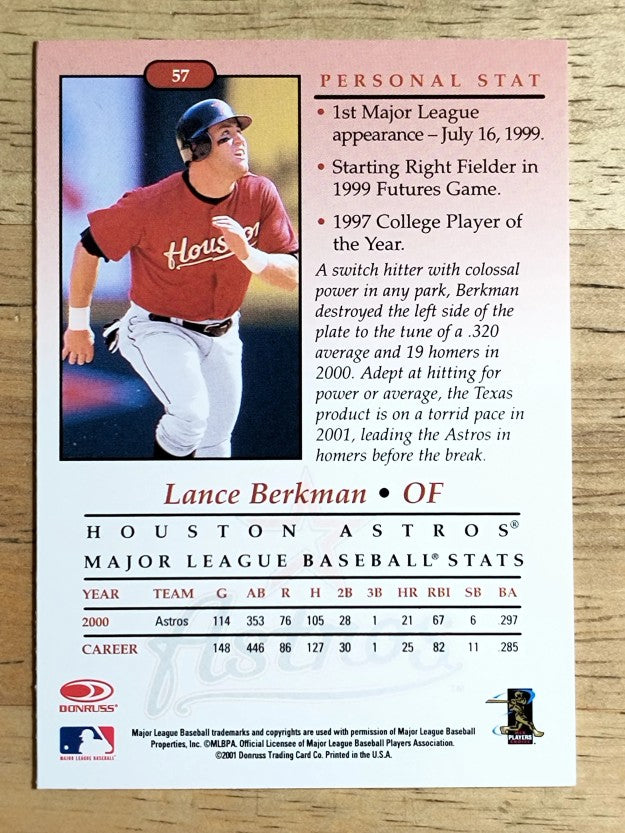 2001 Studio #57 Lance Berkman