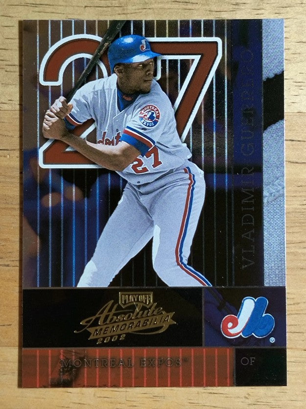 2002 Absolute Memorabilia #88 Vladimir Guerrero