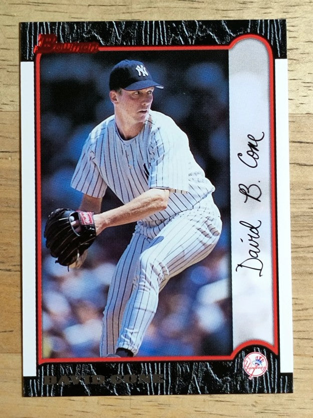 1999 Bowman #66 David Cone