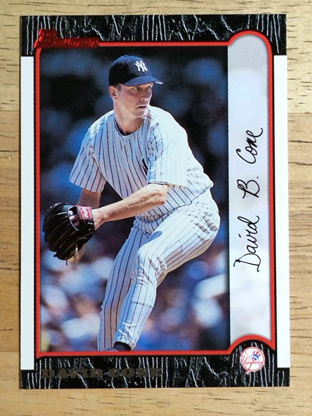 1999 Bowman #66 David Cone