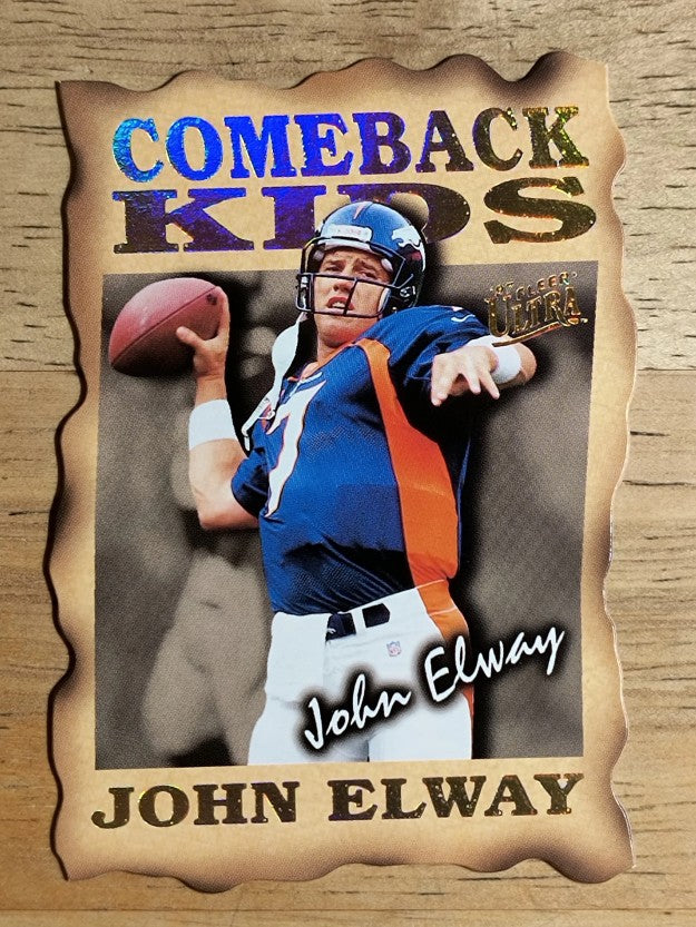 1997 Ultra Comeback Kids #4 John Elway