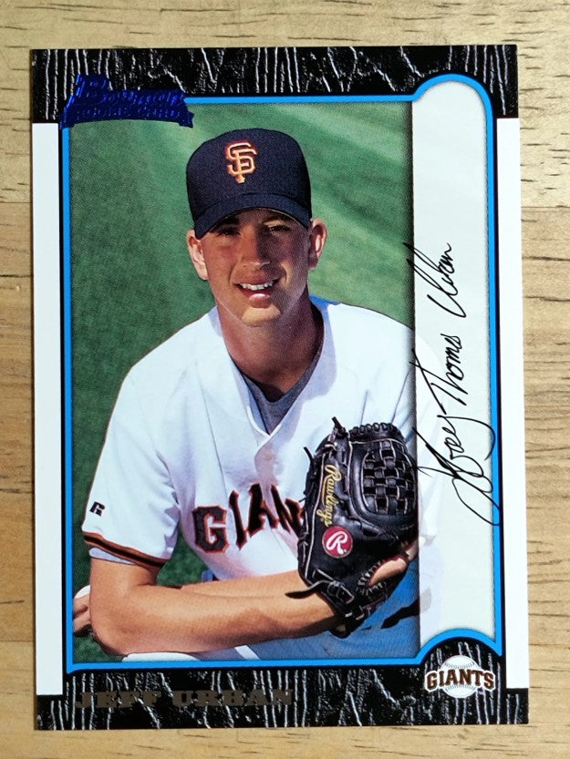 1999 Bowman #82 Jeff Urban RC