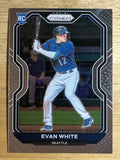 2021 Panini Prizm #89 Evan White RC