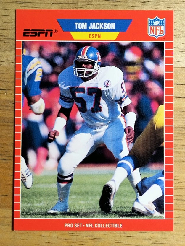 1989 Pro Set Announcers #6 Tom Jackson