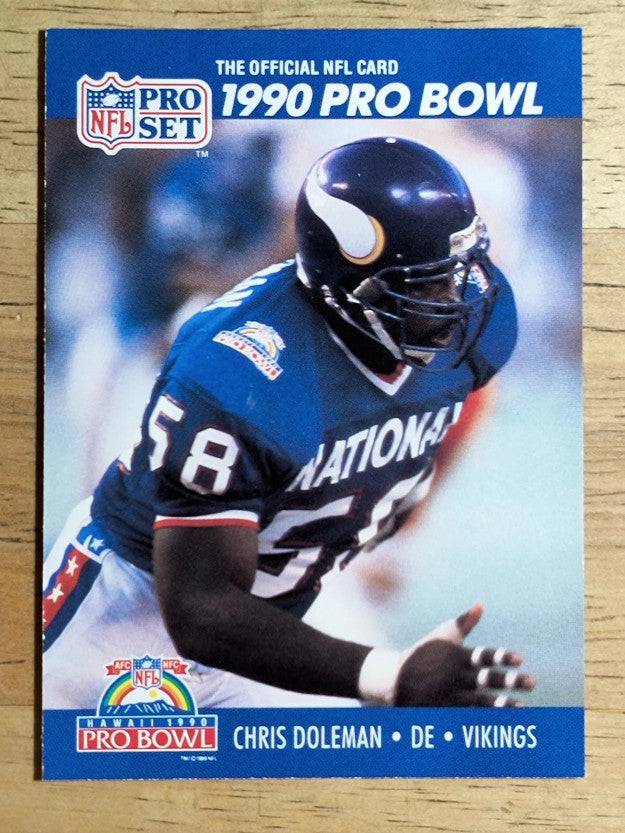 1990 Pro Set #387 Chris Doleman PB