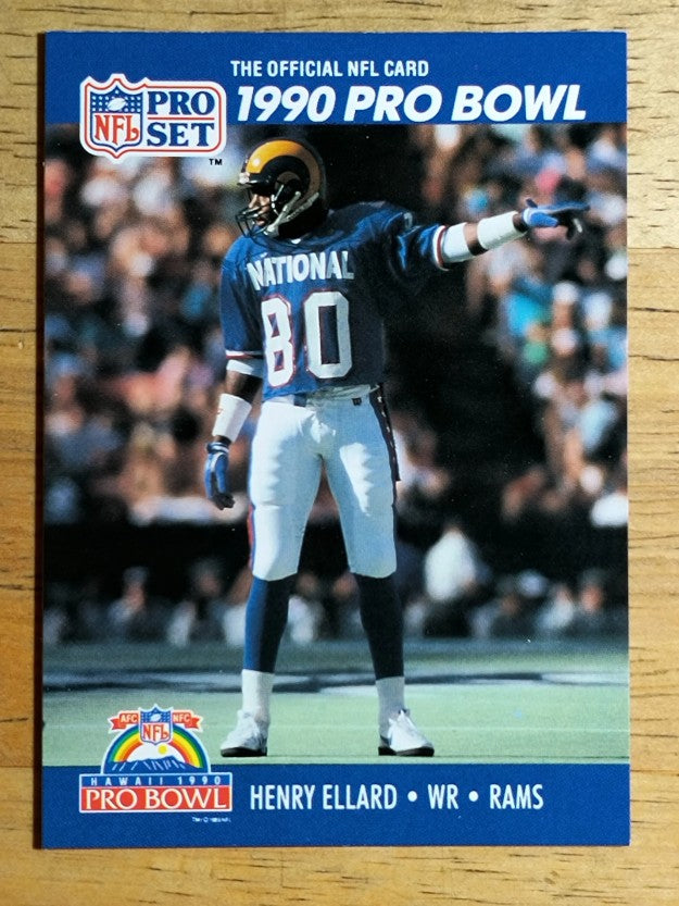 1990 Pro Set #388 Henry Ellard PB