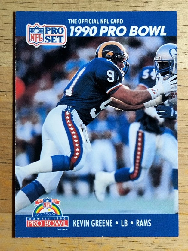 1990 Pro Set #392 Kevin Greene PB
