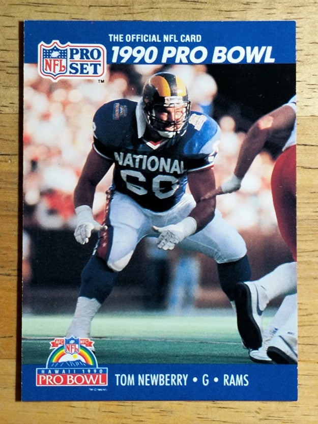 1990 Pro Set #410 Tom Newberry PB