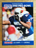 1990 Pro Set #414 Luis Sharpe PB