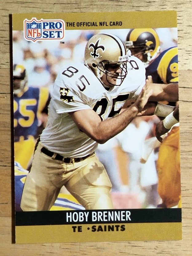 1990 Pro Set #585 Hoby Brenner