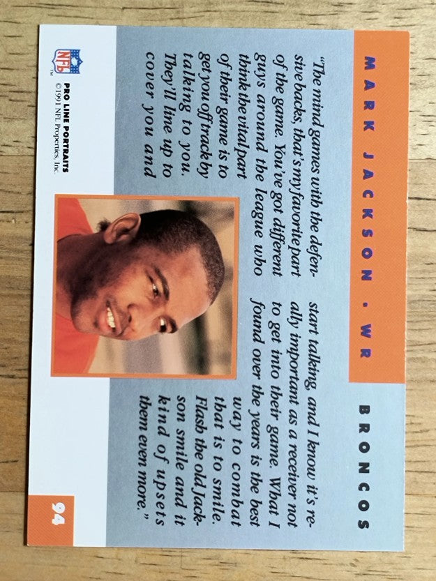 1991 Pro Line Portraits #94 Mark Jackson