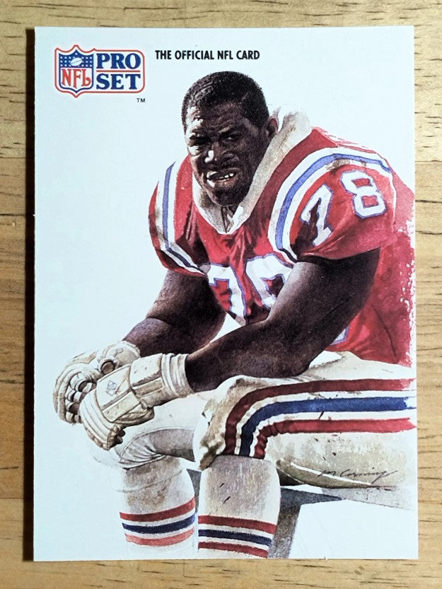 1991 Pro Set #409 Bruce Armstrong AFC