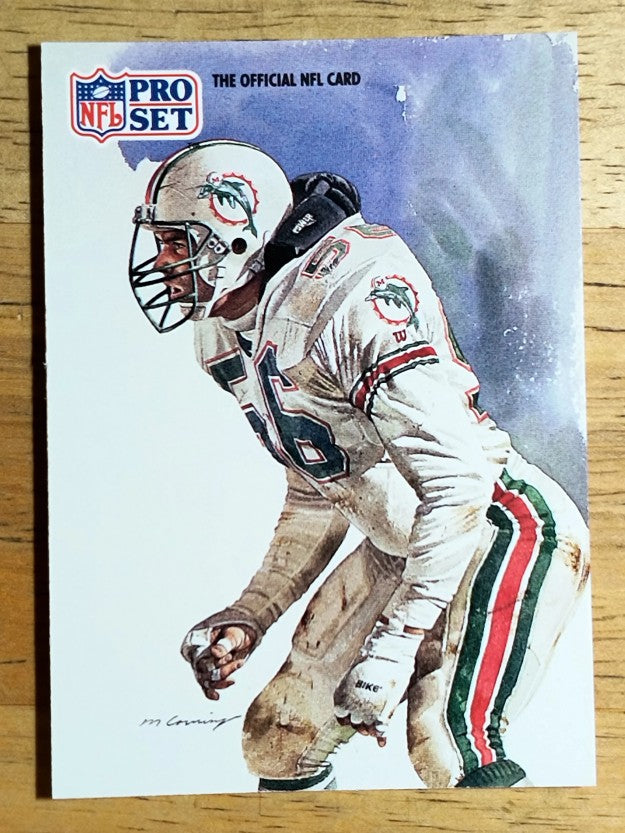 1991 Pro Set #422 John Offerdahl AFC