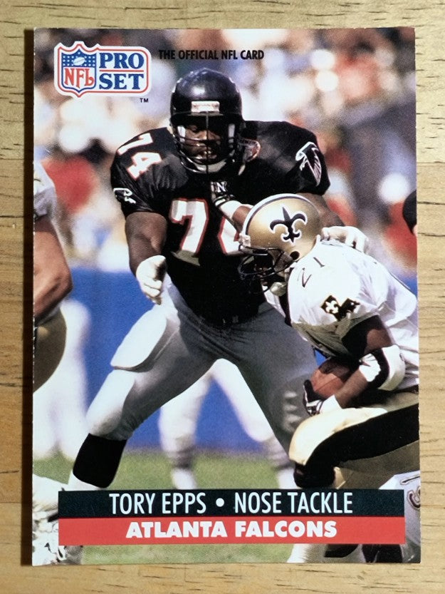 1991 Pro Set #434 Tory Epps