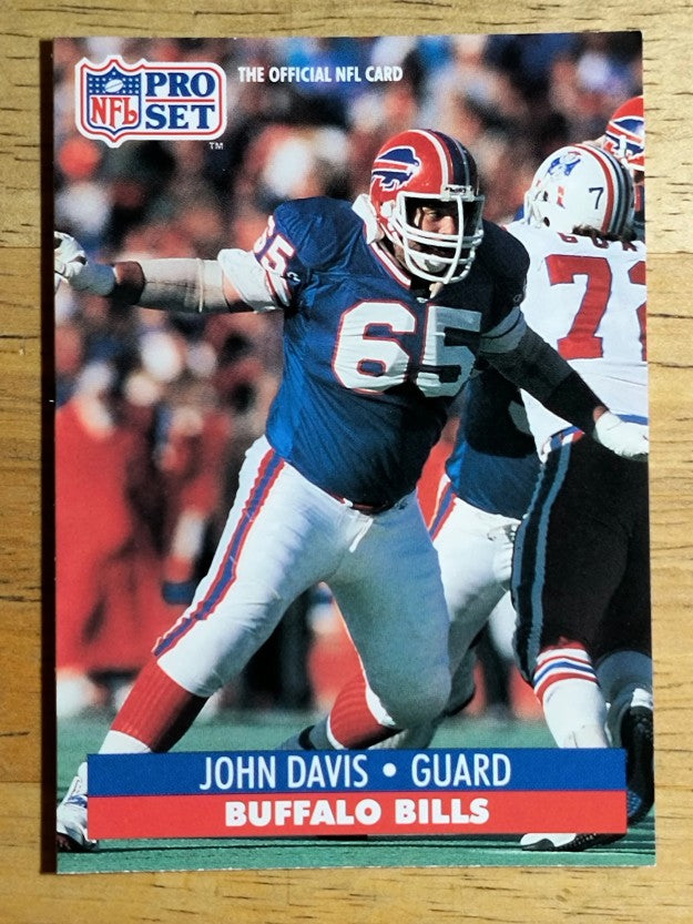 1991 Pro Set #443 John Davis RC