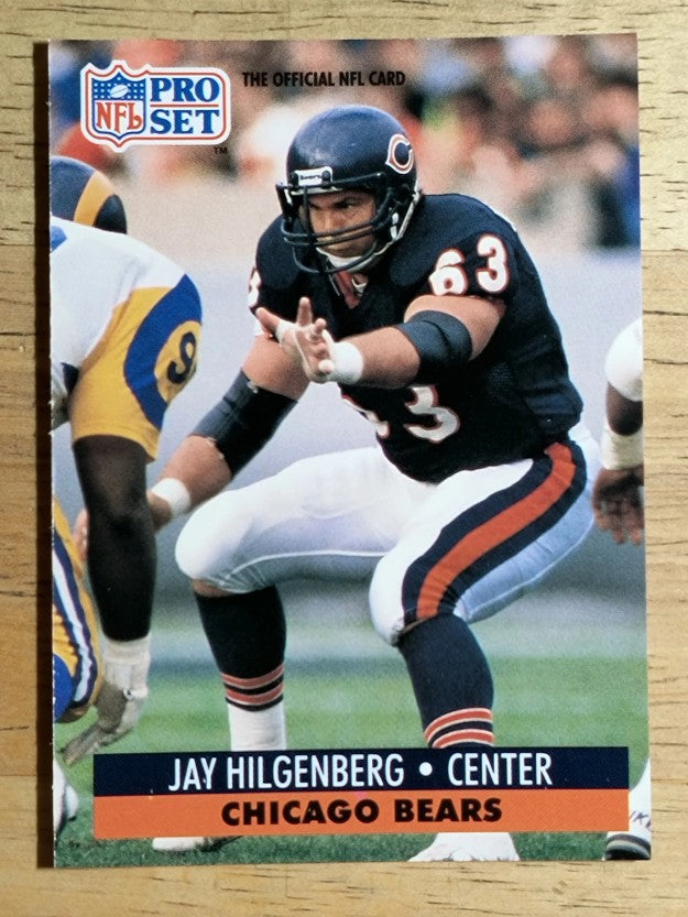 1991 Pro Set #456 Jay Hilgenberg