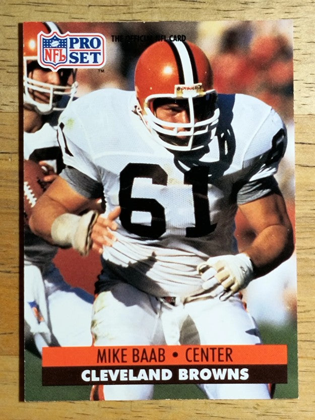 1991 Pro Set #469 Mike Baab