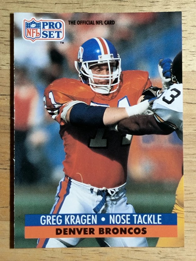 1991 Pro Set #492 Greg Kragen