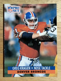 1991 Pro Set #492 Greg Kragen