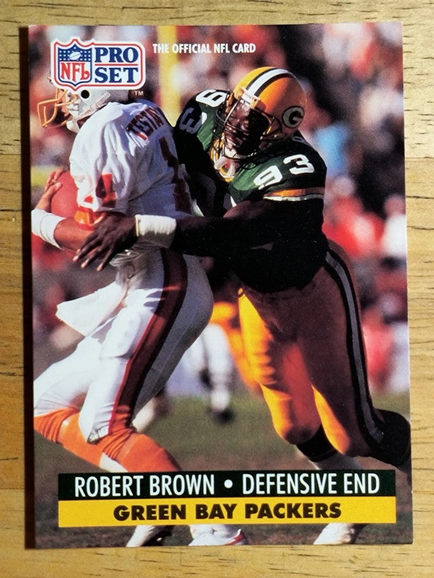 1991 Pro Set #506 Robert Brown