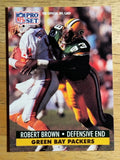 1991 Pro Set #506 Robert Brown