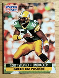 1991 Pro Set #512 Scott Stephen RC