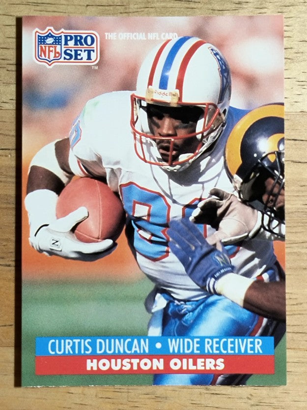 1991 Pro Set #515 Curtis Duncan