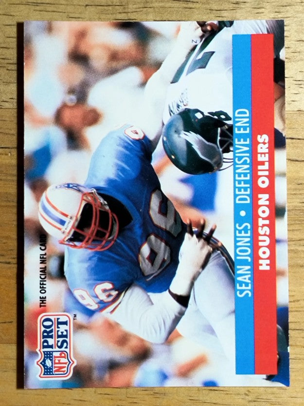 1991 Pro Set #518 Sean Jones