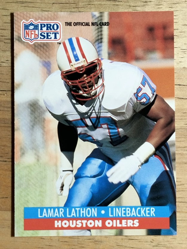 1991 Pro Set #519 Lamar Lathon