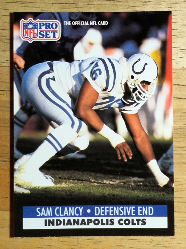 1991 Pro Set #525 Sam Clancy