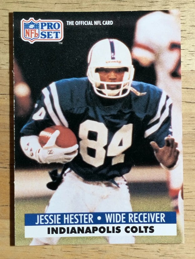 1991 Pro Set #528 Jessie Hester