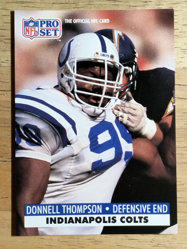 1991 Pro Set #531 Donnell Thompson