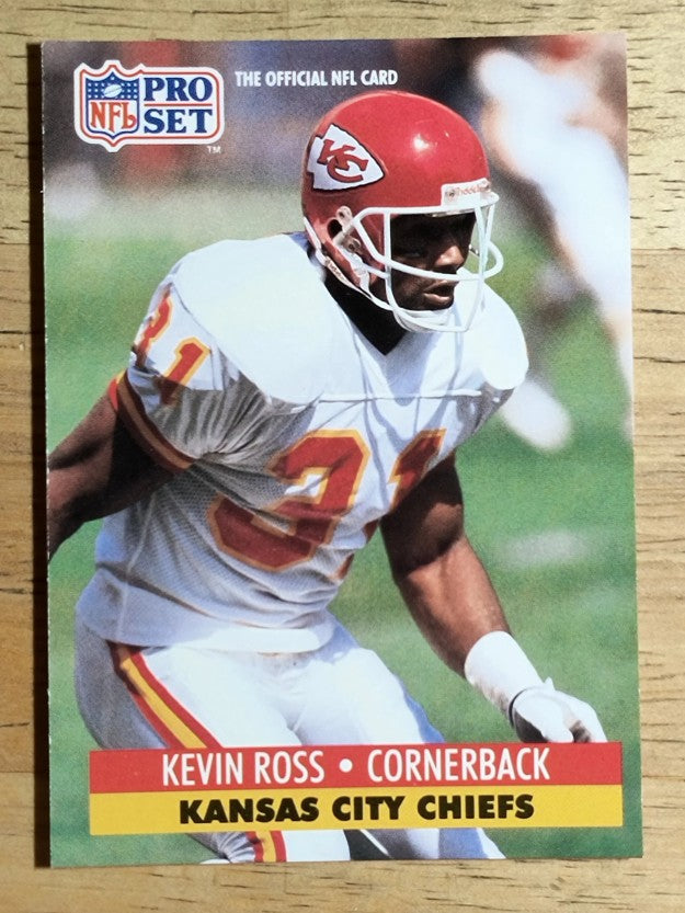 1991 Pro Set #535 Kevin Ross