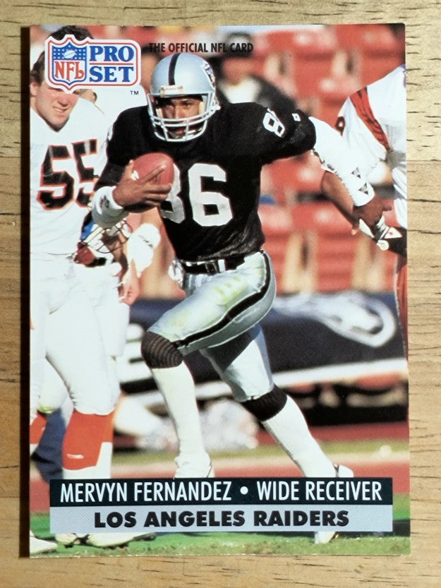1991 Pro Set #544 Mervyn Fernandez