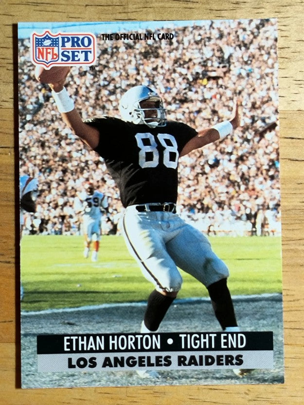 1991 Pro Set #545 Ethan Horton