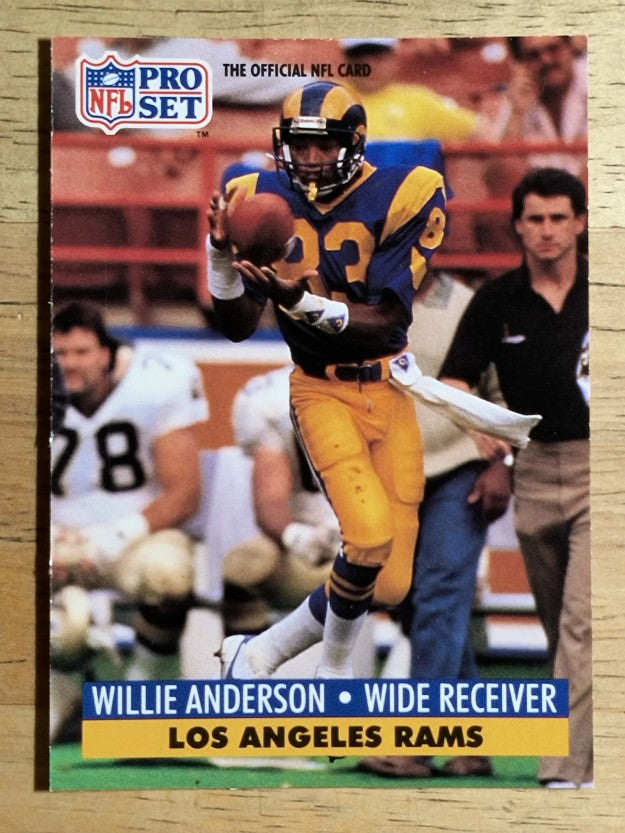 1991 Pro Set #550 Flipper Anderson