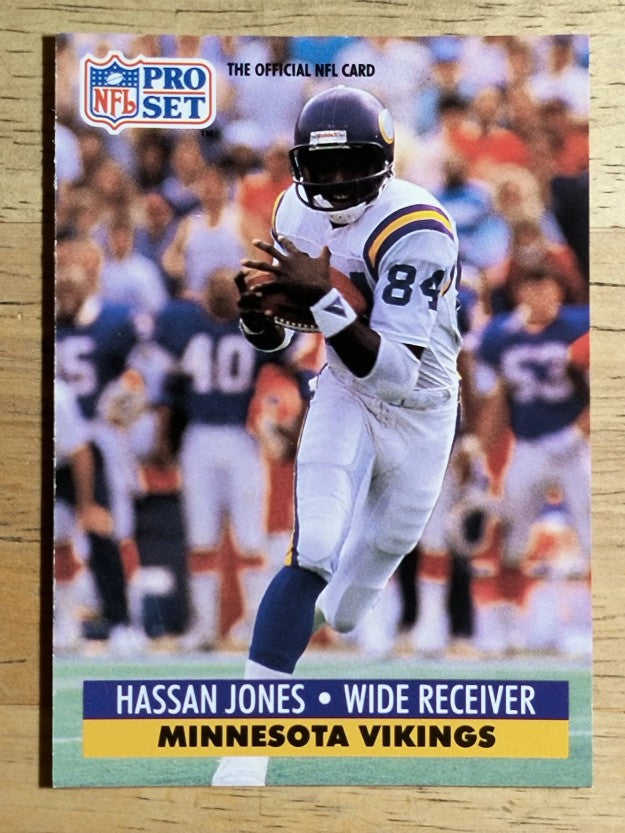 1991 Pro Set #572 Hassan Jones