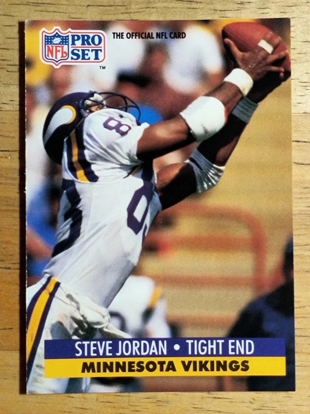 1991 Pro Set #573 Steve Jordan
