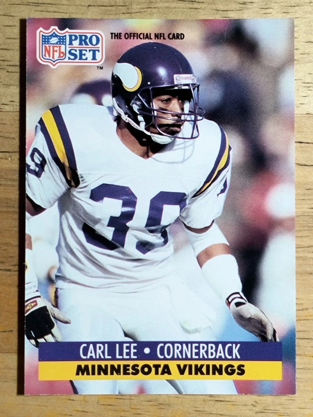 1991 Pro Set #574 Carl Lee