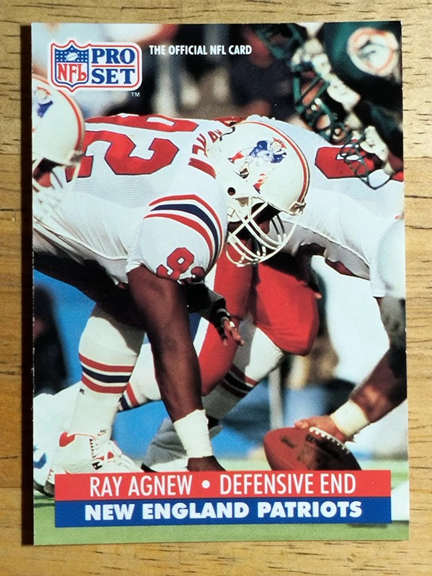 1991 Pro Set #577 Ray Agnew
