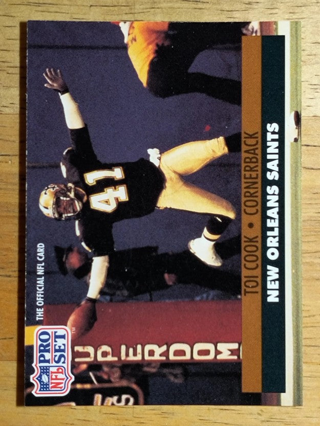 1991 Pro Set #587 Toi Cook RC