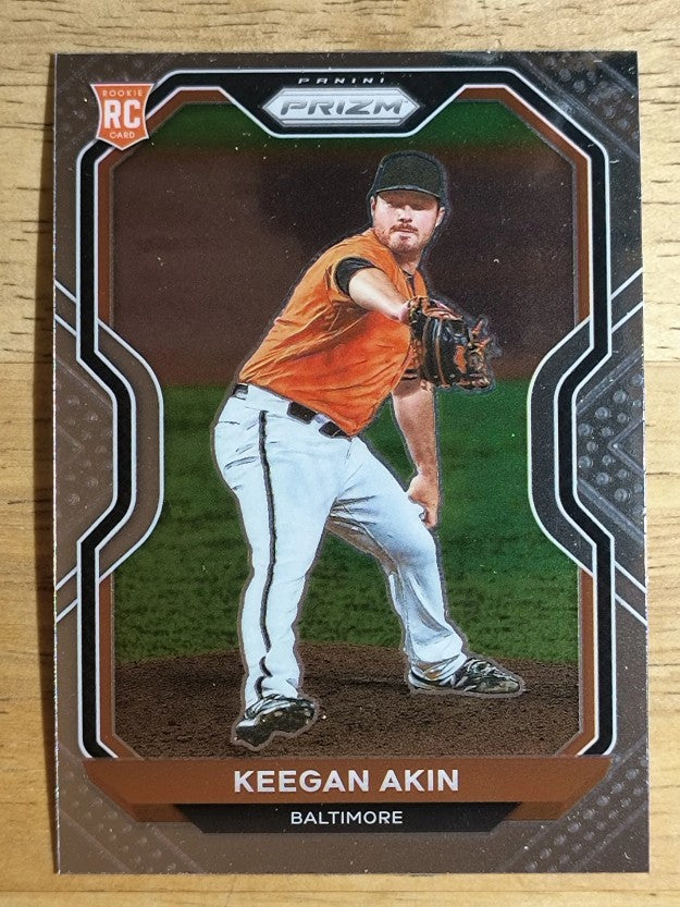 2021 Panini Prizm #14 Keegan Akin RC