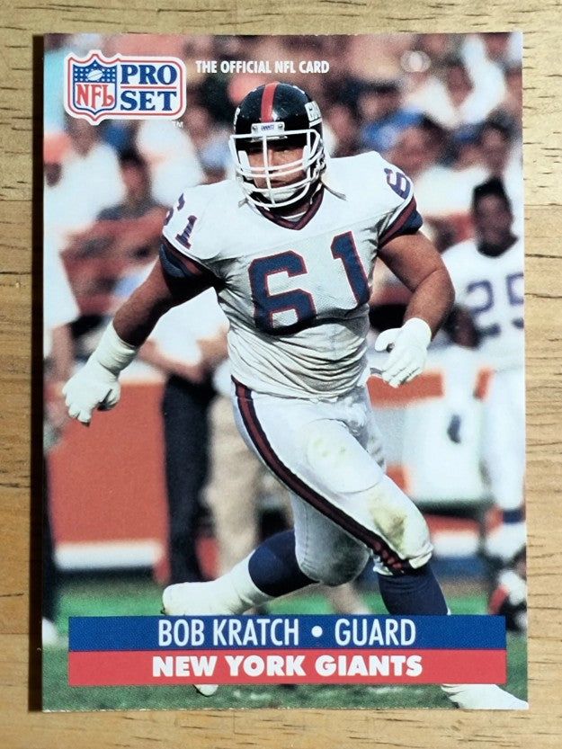 1991 Pro Set #597 Bob Kratch RC