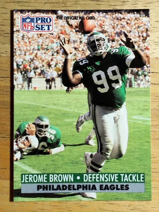 1991 Pro Set #614 Jerome Brown
