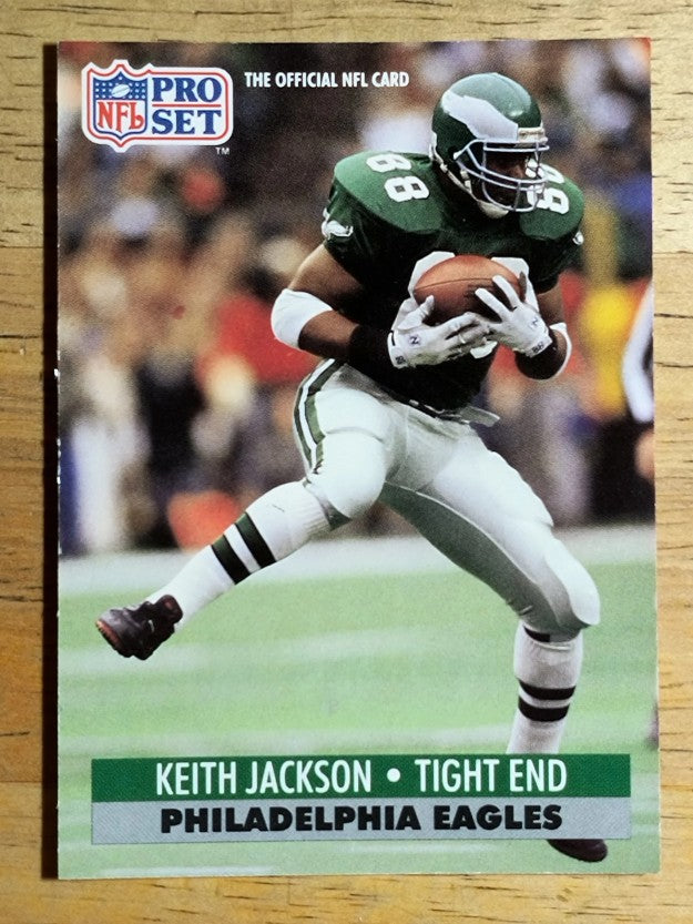 1991 Pro Set #618 Keith Jackson