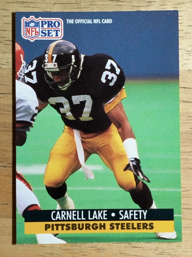 1991 Pro Set #634 Carnell Lake