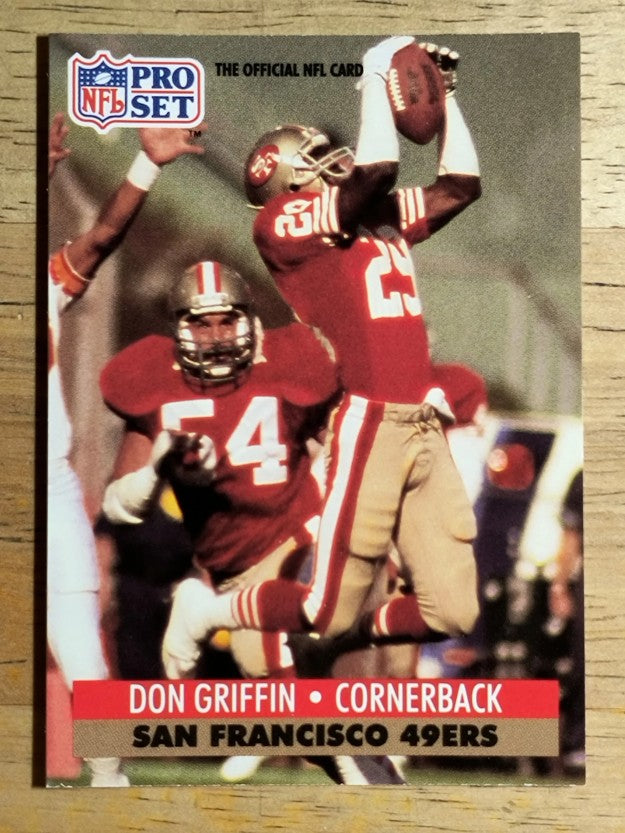 1991 Pro Set #650 Don Griffin
