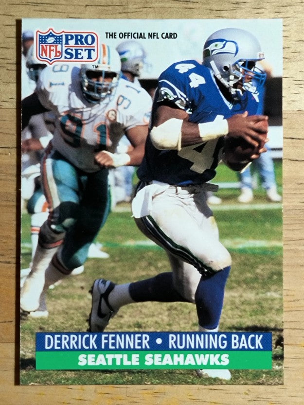 1991 Pro Set #659 Derrick Fenner