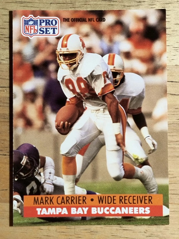 1991 Pro Set #667 Mark Carrier WR